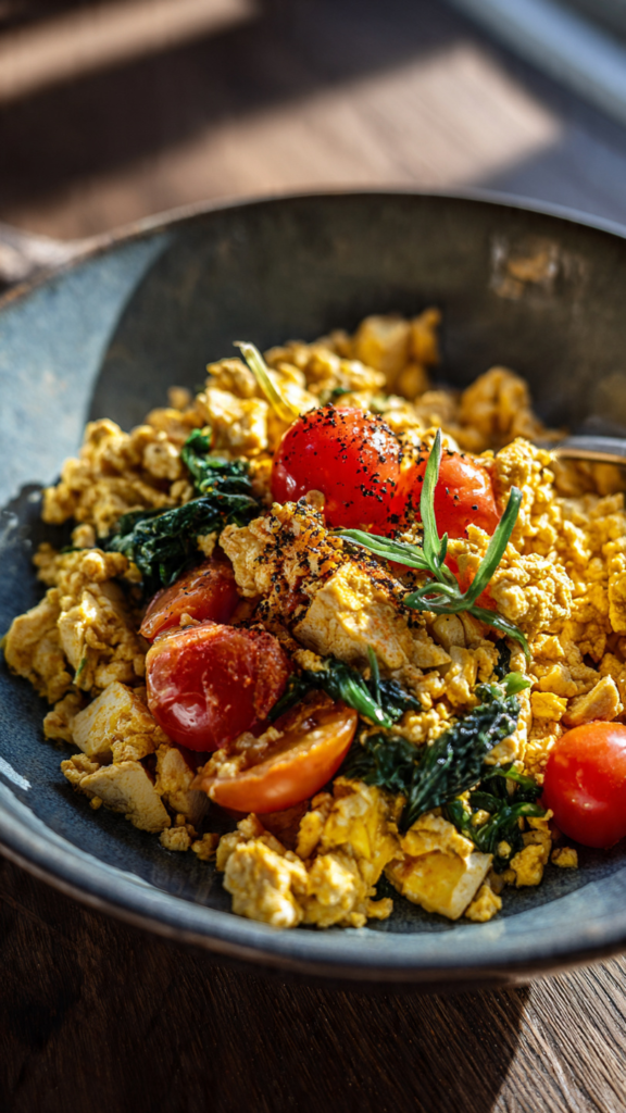 Quick Tofu Scramble