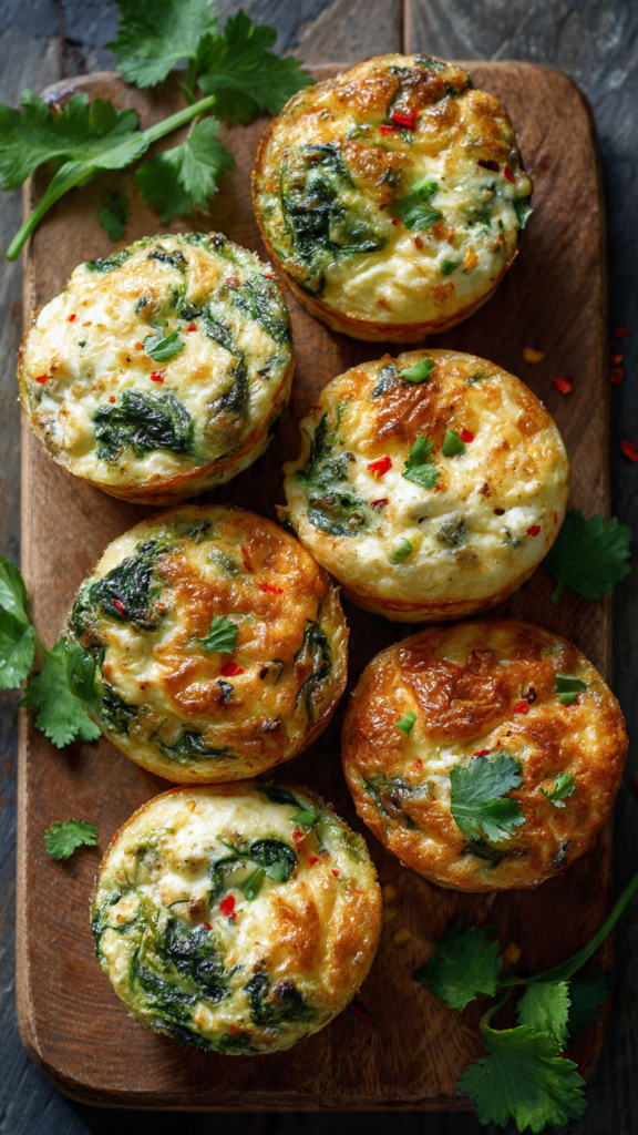 Turkey & Spinach Egg Muffins