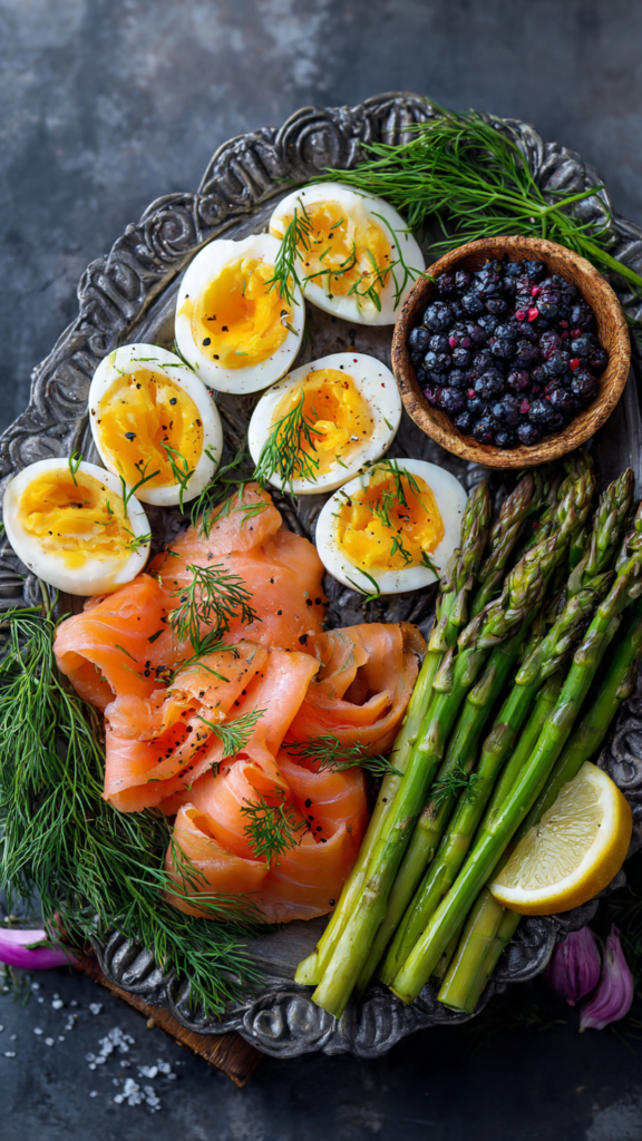 Egg & Smoked Salmon Plate