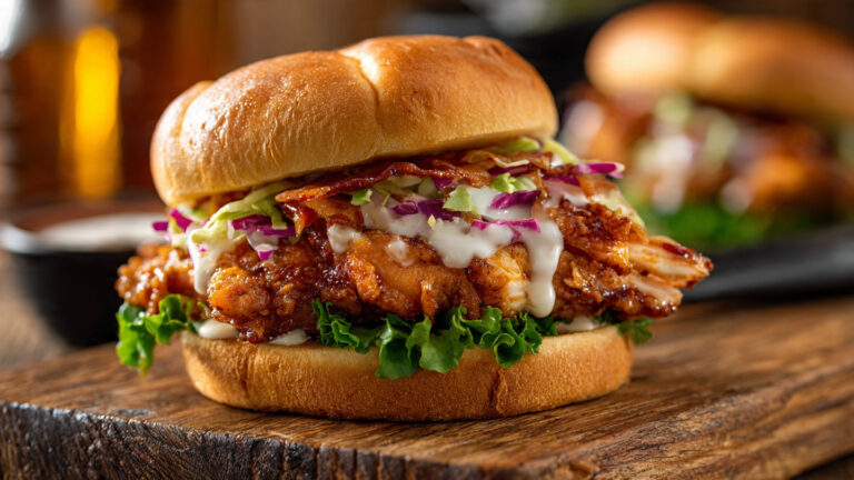 The Ultimate Crispy Chicken Sandwich Recipe (Golden Crunch Without Deep Frying)