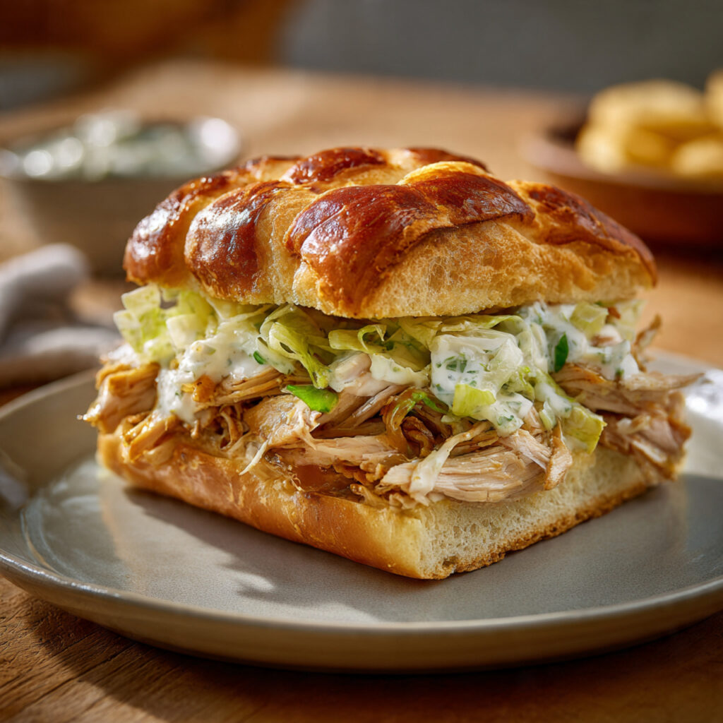 Crispy, Juicy Rotisserie Chicken Sandwich That Turns Leftovers Into a Gourmet Meal