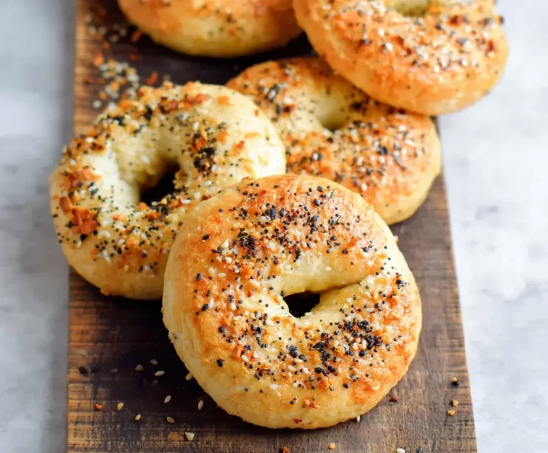 air fryer bagels