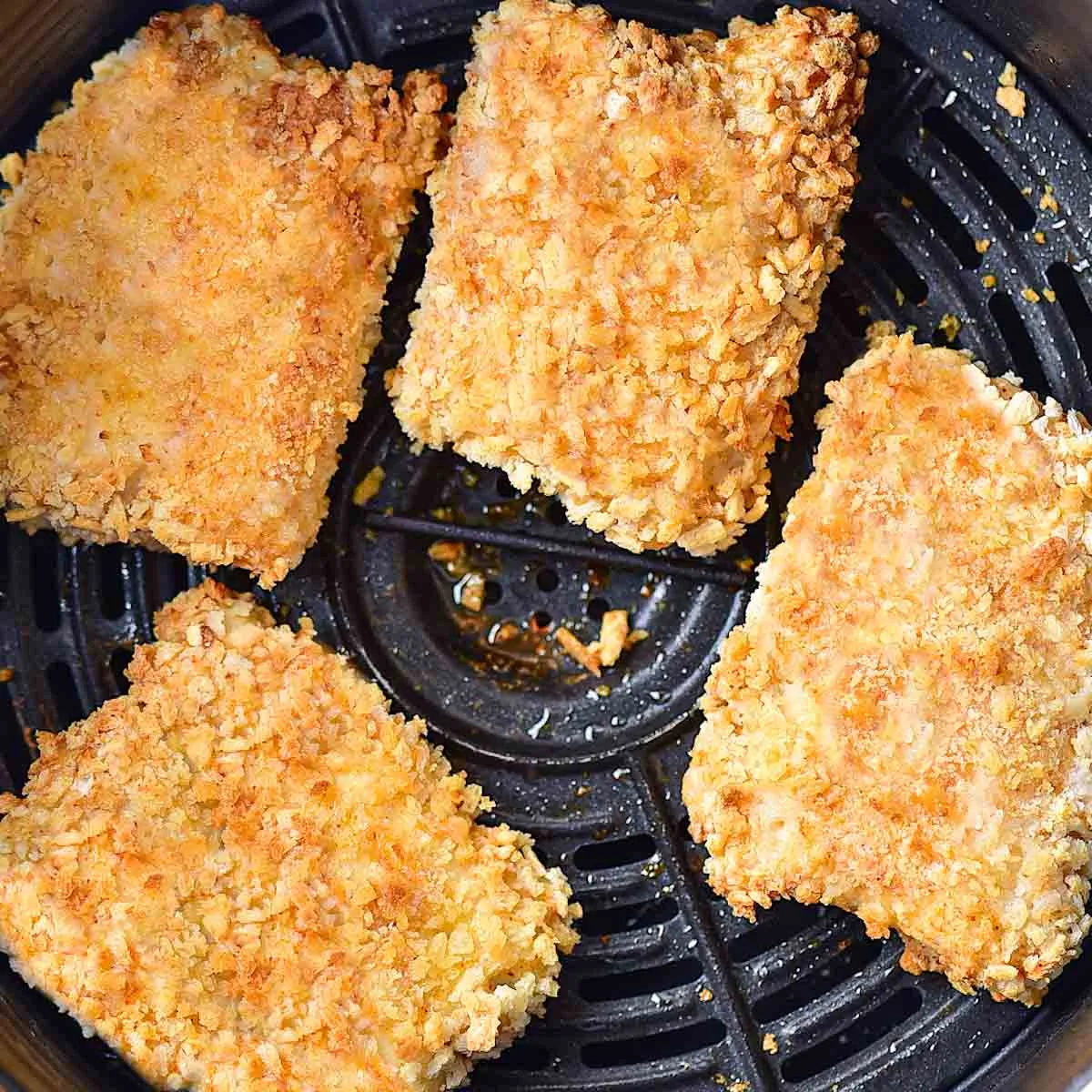 air fryer basket arrangement