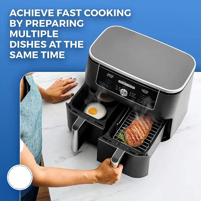 air fryer basket overcrowding