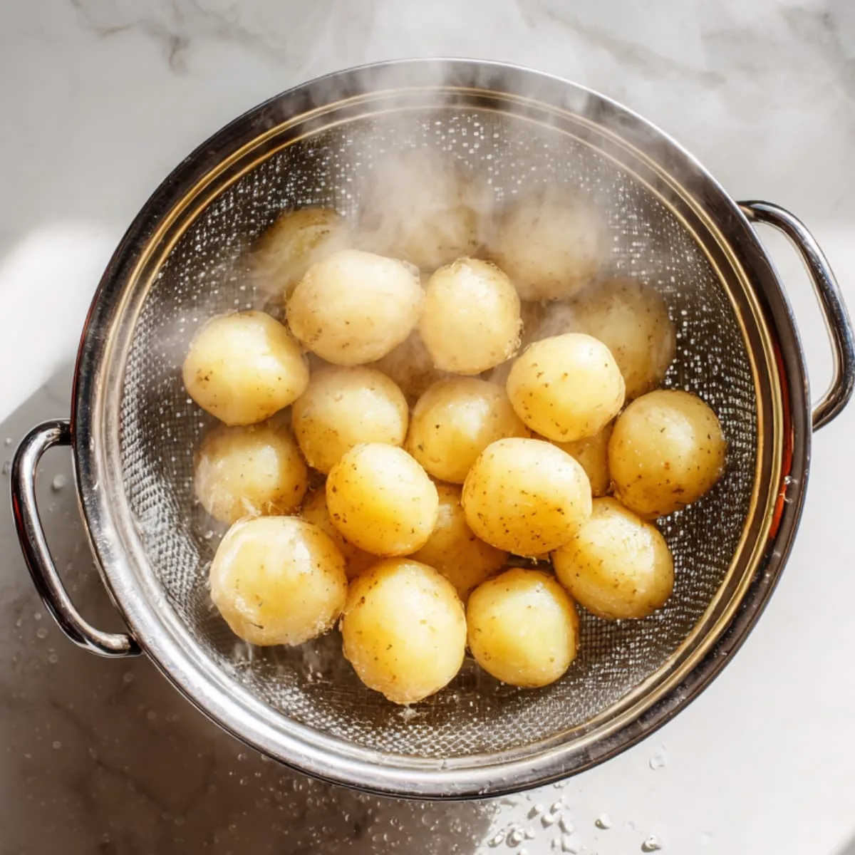 Air fryer canned potatoes