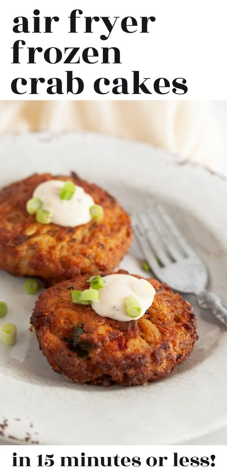 air fryer frozen crab cakes