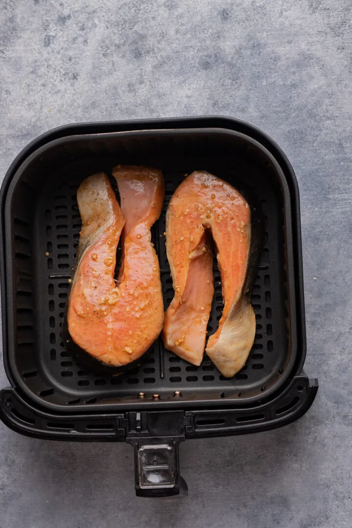 air fryer single layer placement