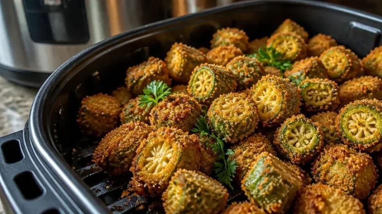 breaded okra in air fryer