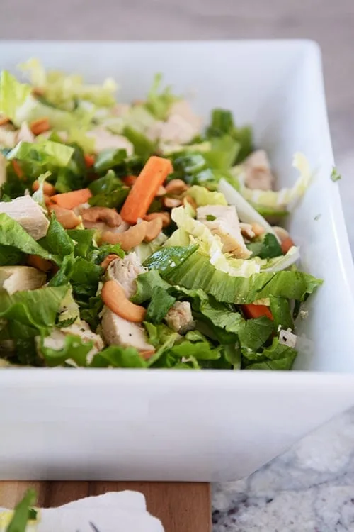 Cashew chicken salad