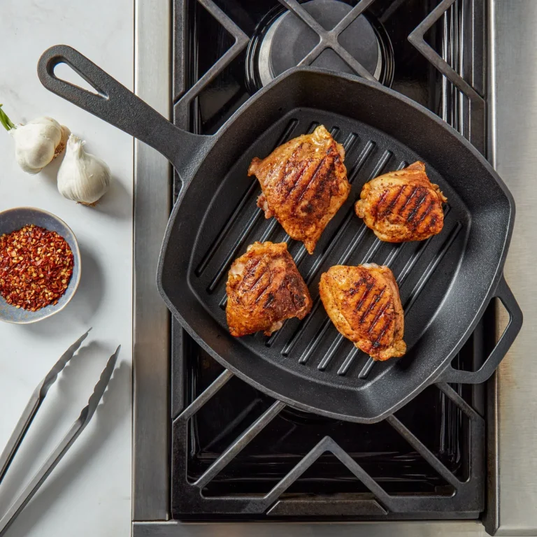 cast iron skillet grill grate