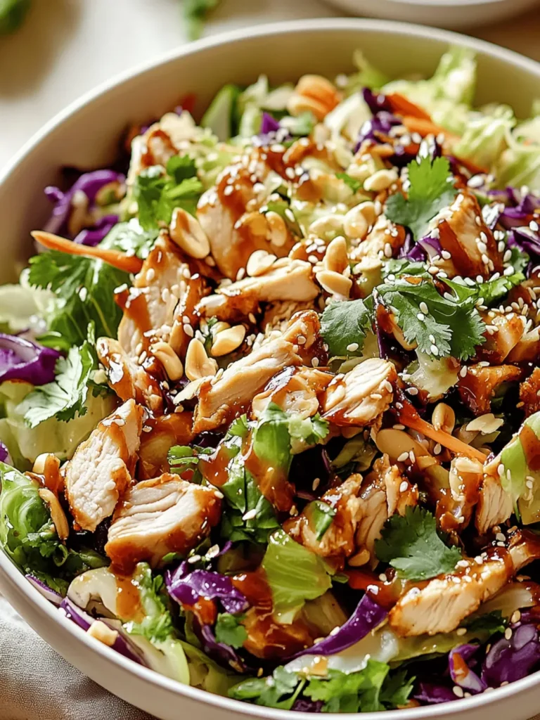 Chicken cabbage salad