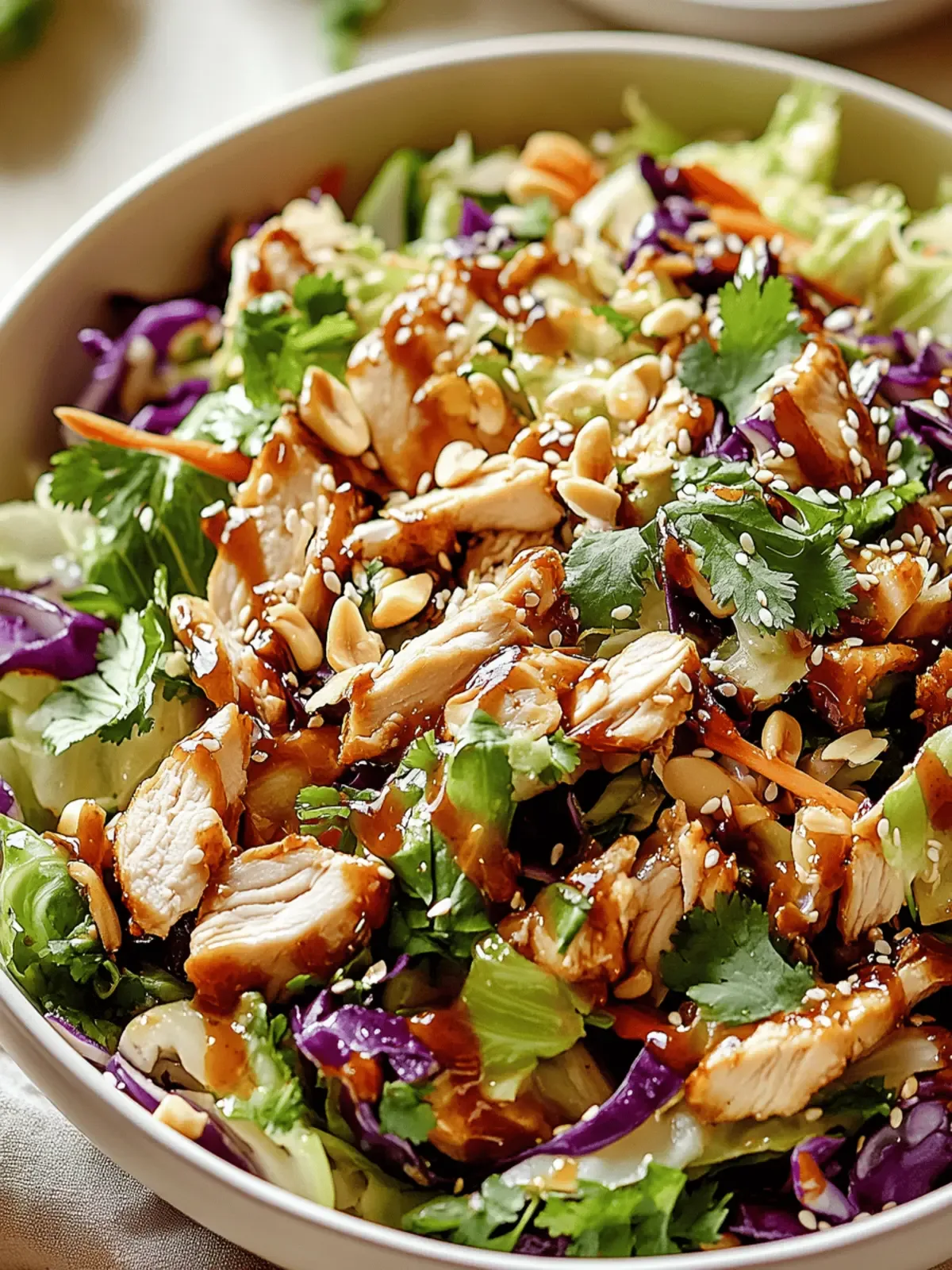 Chicken cabbage salad