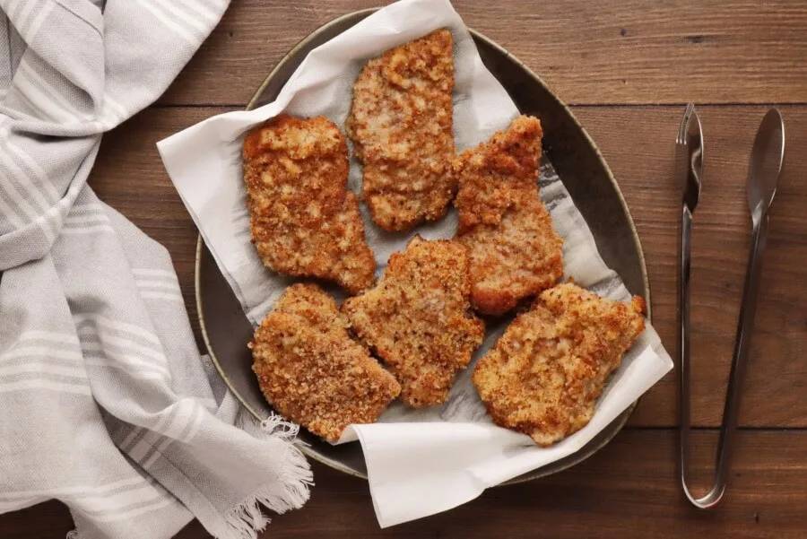 correct pre-breaded chicken fridge storage