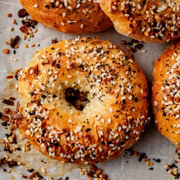 cottage cheese bagels in air fryer