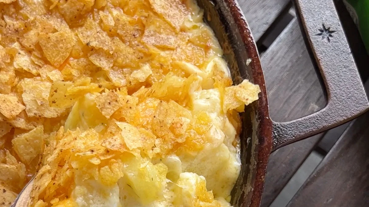 Crispy chip topping