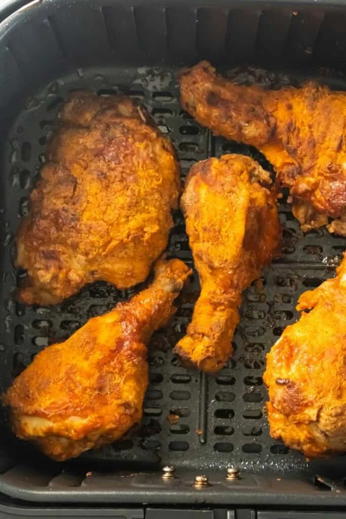 fried chicken reheating method comparison