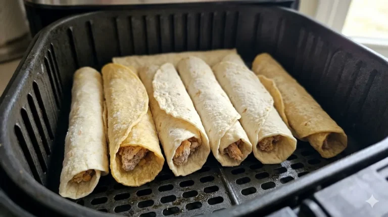 frozen taquitos in air fryer