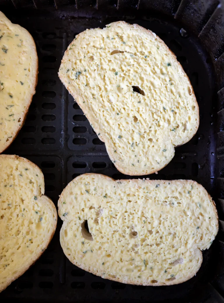 frozen texas toast in air fryer