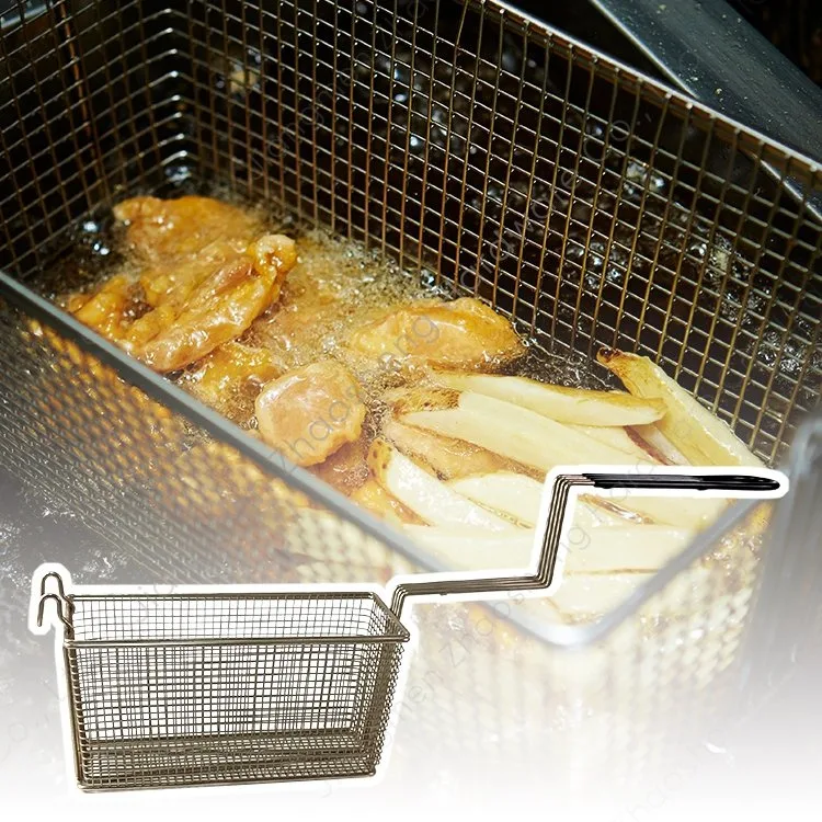 fryer basket overcrowding