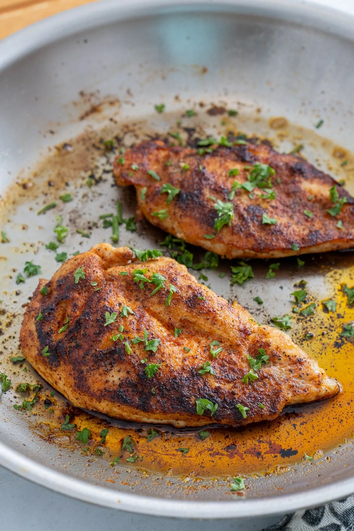 golden seared chicken breast