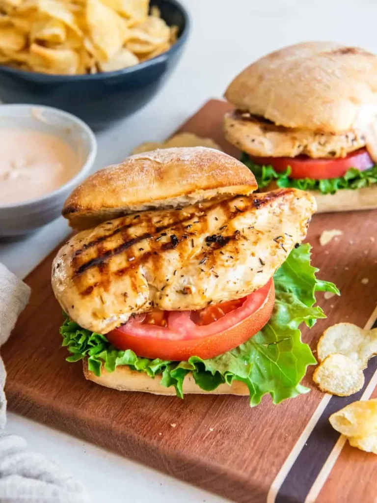 Grilled Chicken Sandwich Recipes