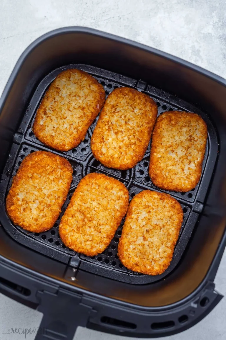 hashbrown patties in air fryer
