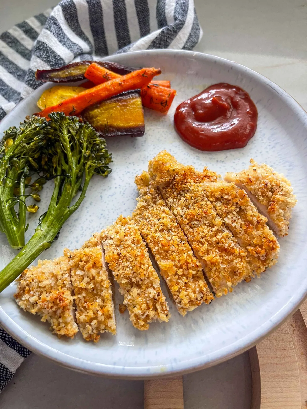 how to make chicken breading lighter and crispier