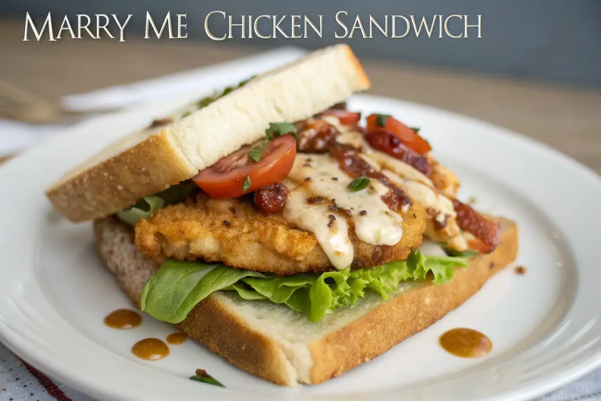 Marry Me Chicken Sandwich