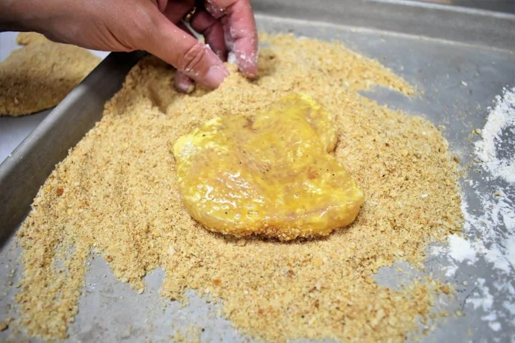 raw chicken moisture breading mistake
