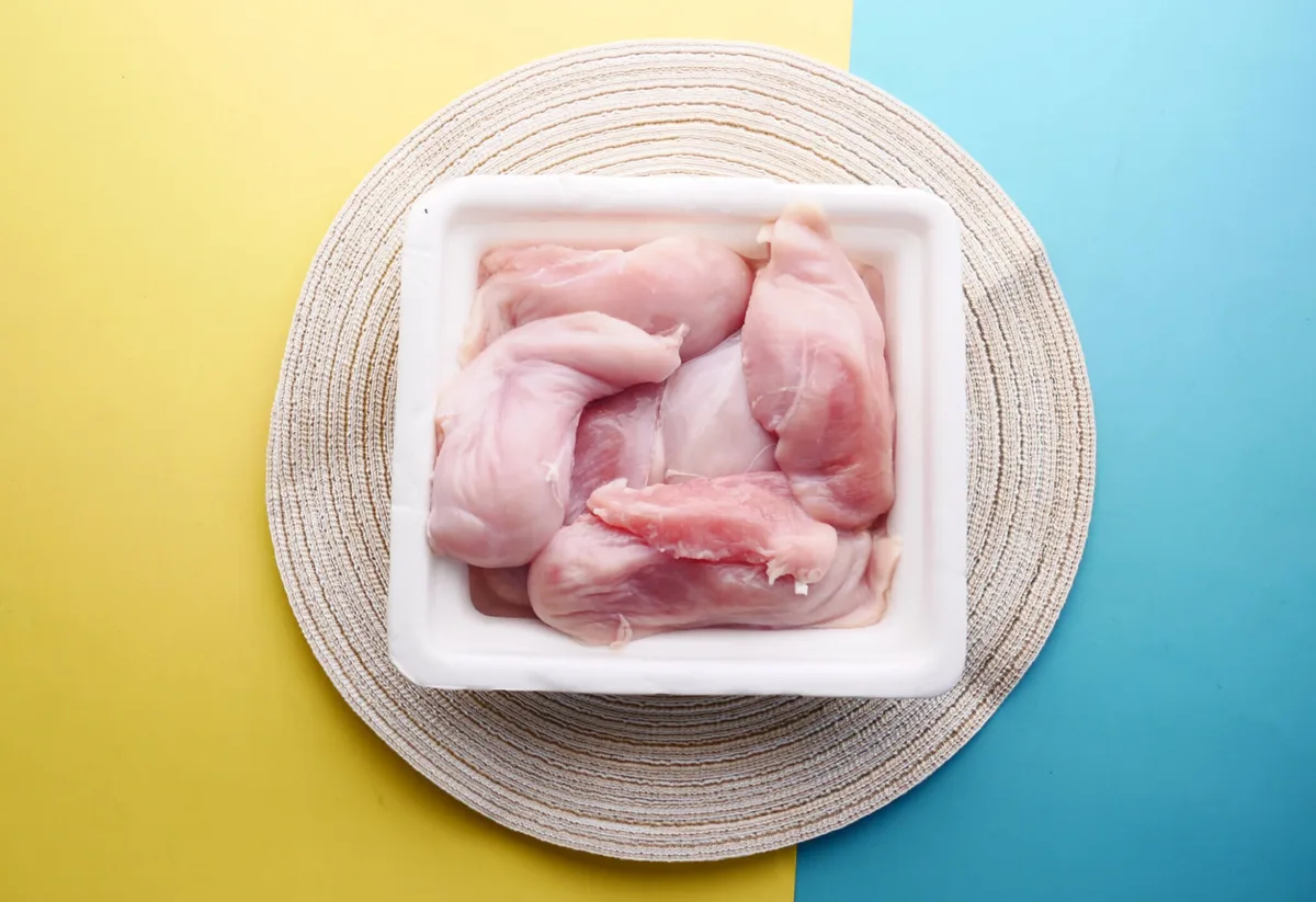 raw chicken surface moisture