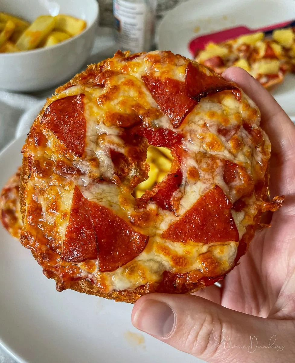 soggy pizza bagel mistake
