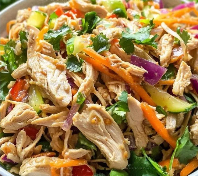 Thai chicken salad