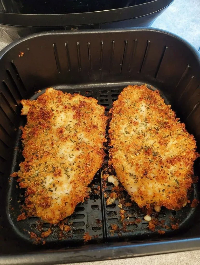 why is air fryer chicken coating soggy