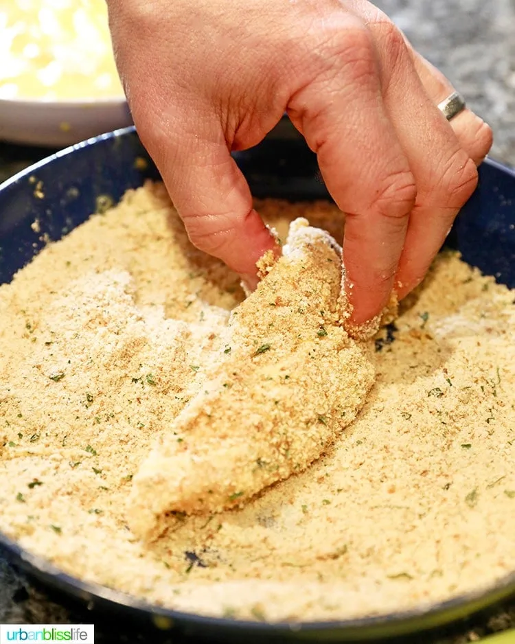 why is egg wash not sticking breadcrumbs to chicken