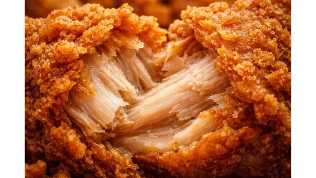 why is fried chicken breading hard