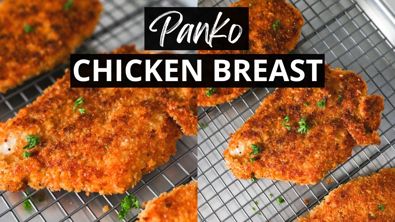 why is panko not sticking to chicken