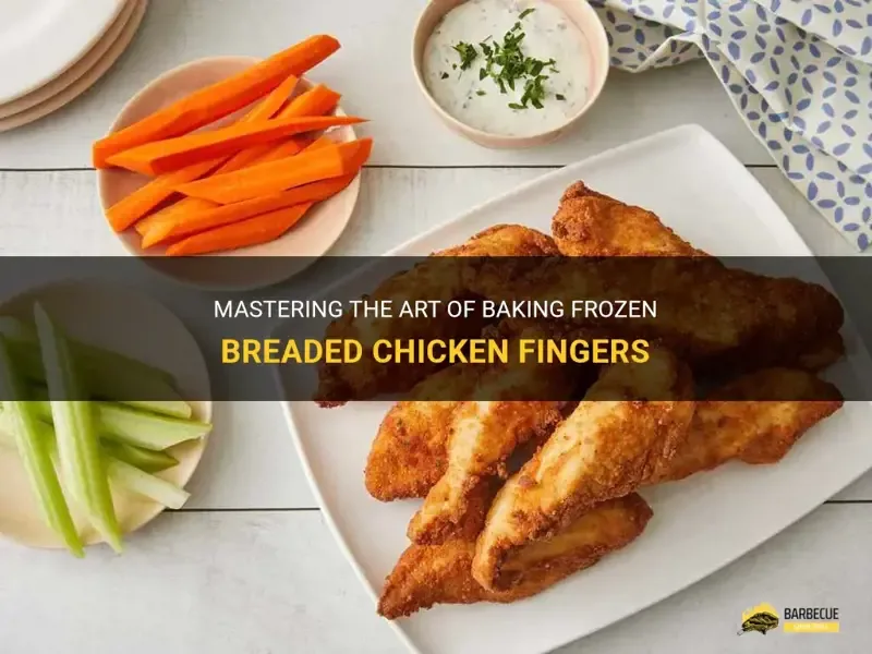 wire rack baked breaded chicken fingers
