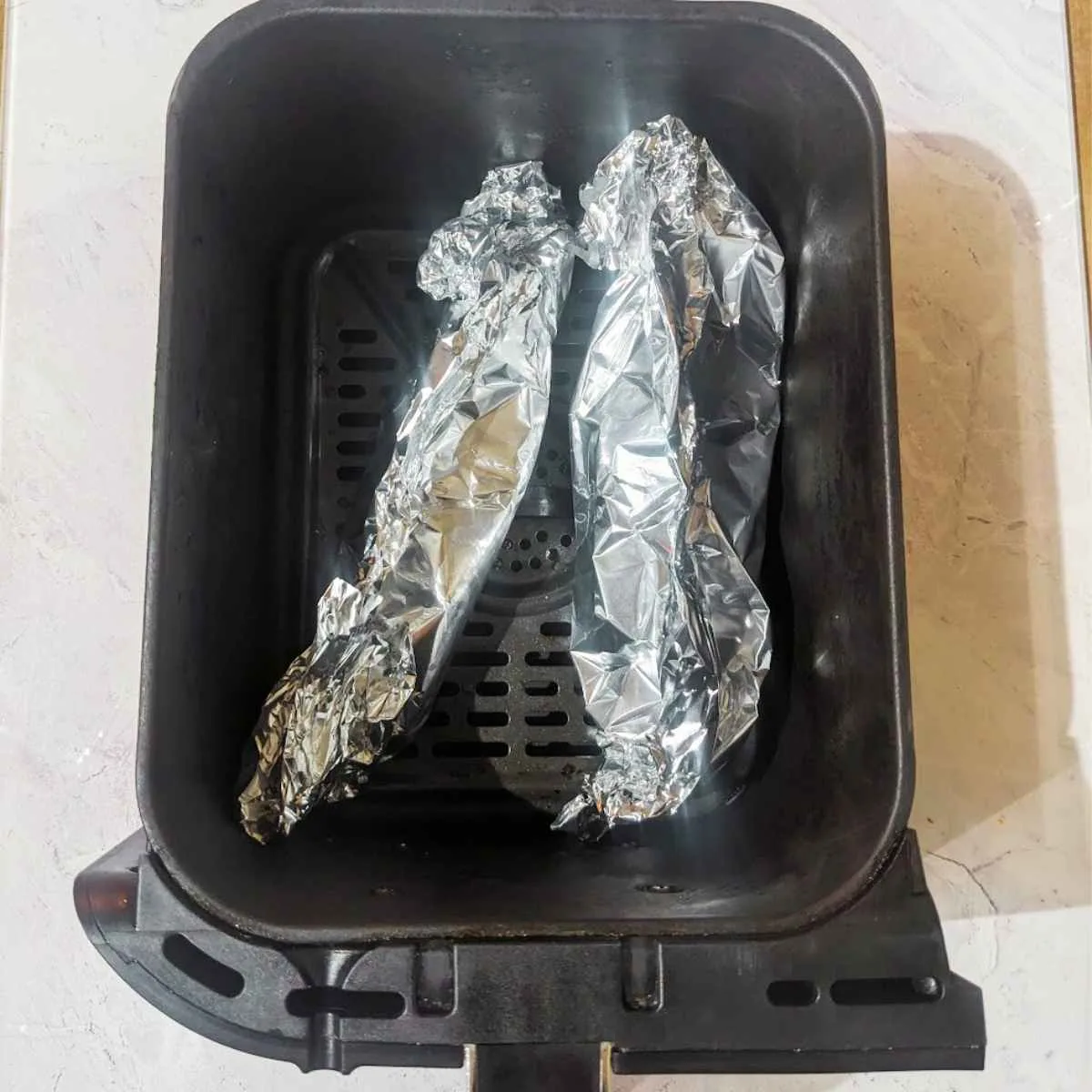 air fryer air circulation blockage