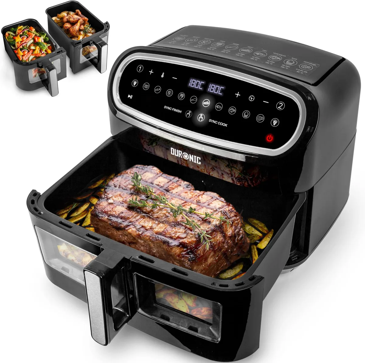 air fryer basket placement sensor