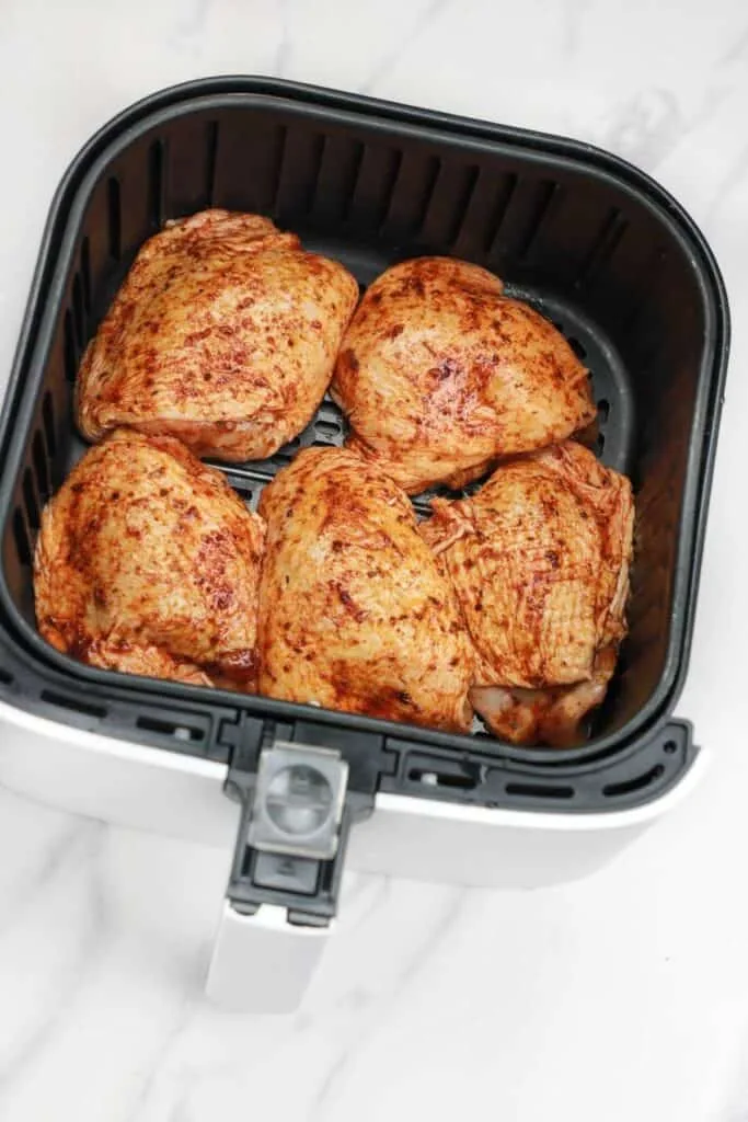 air fryer batch portion sizing
