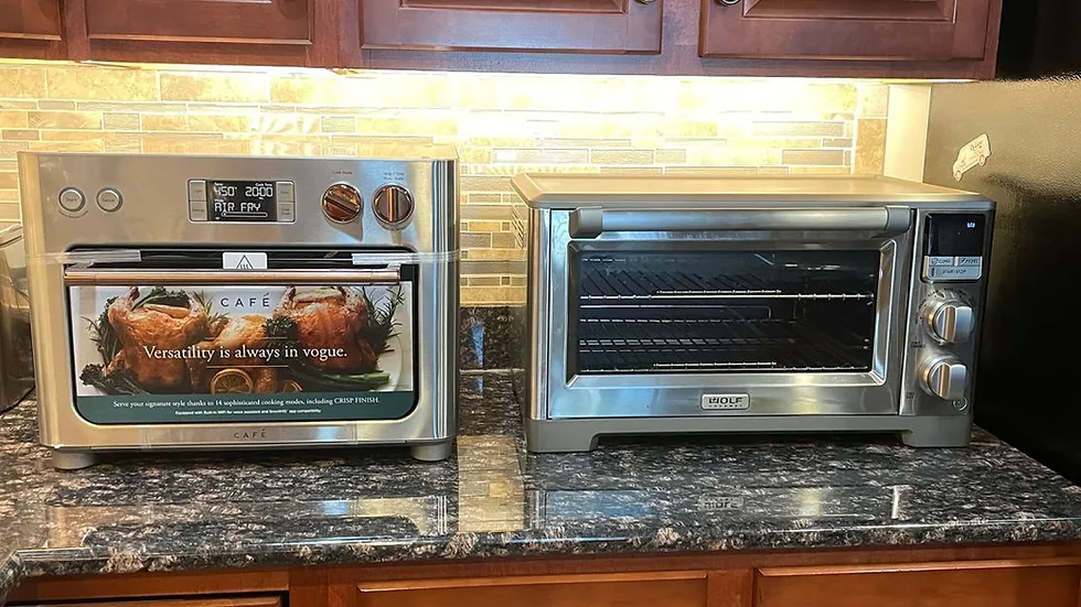 air fryer cabinet clearance measurement