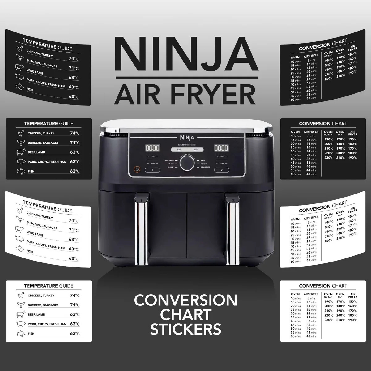 air fryer clearance guideline comparison