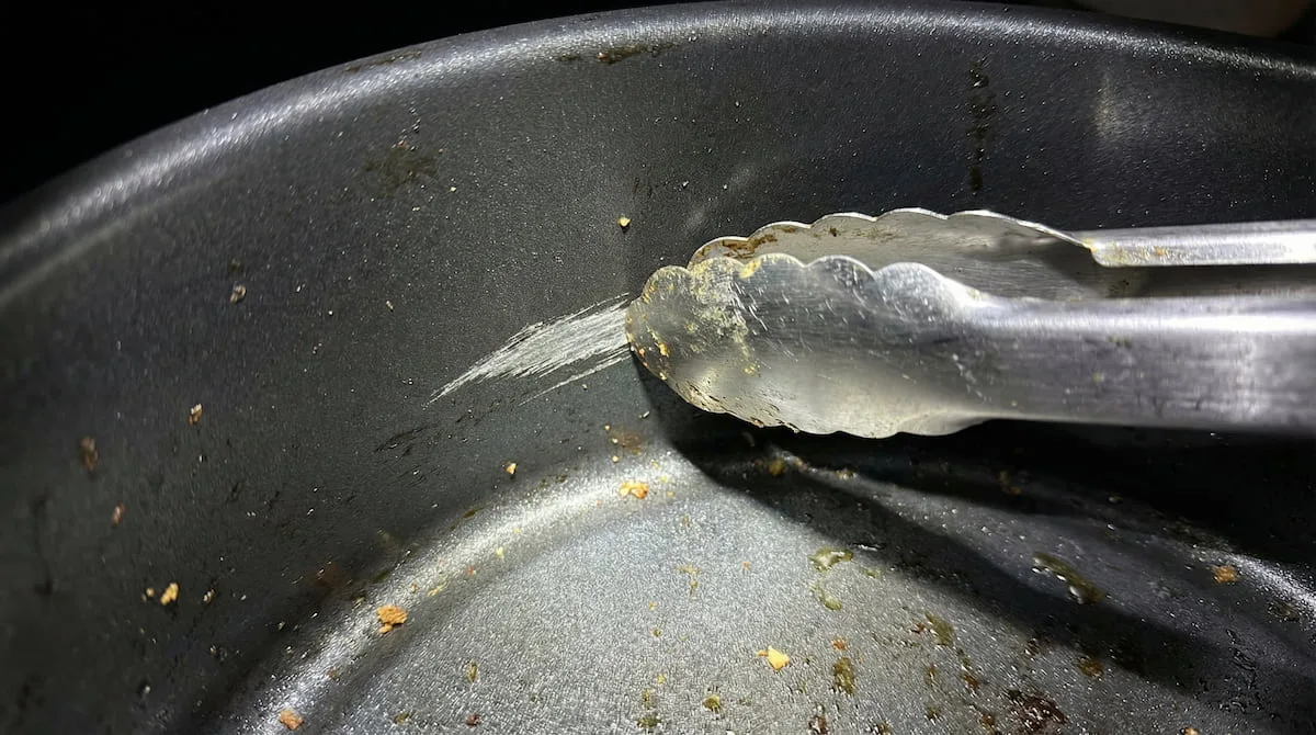 air fryer coating blowoff root cause