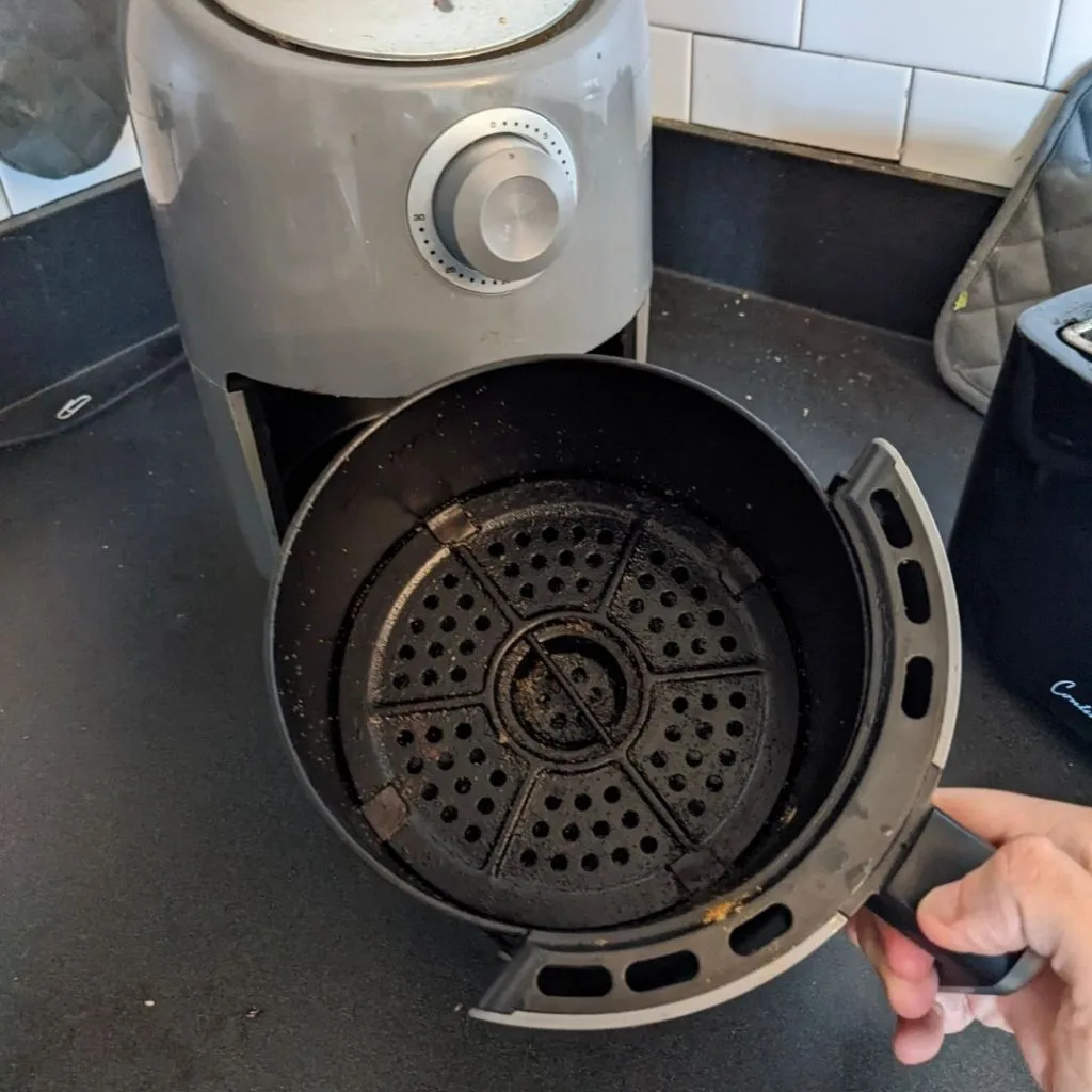 air fryer cold spots