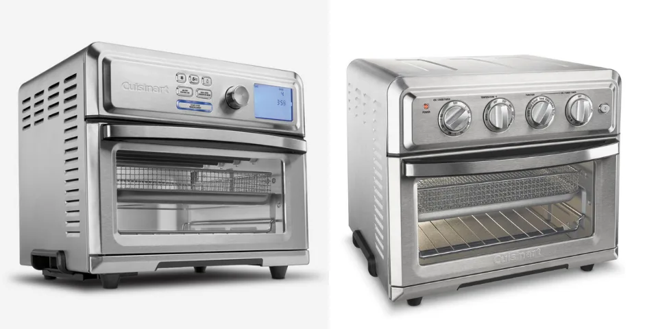 air fryer control type comparison