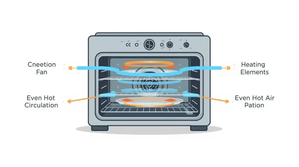air fryer convection airflow design