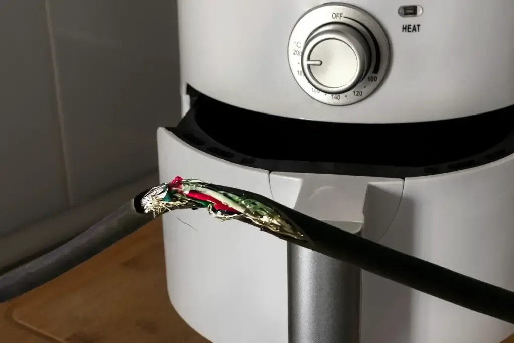 air fryer cord storage mistakes