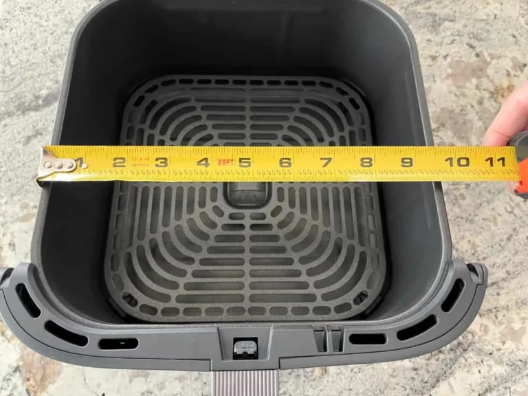 air fryer depth visual cues