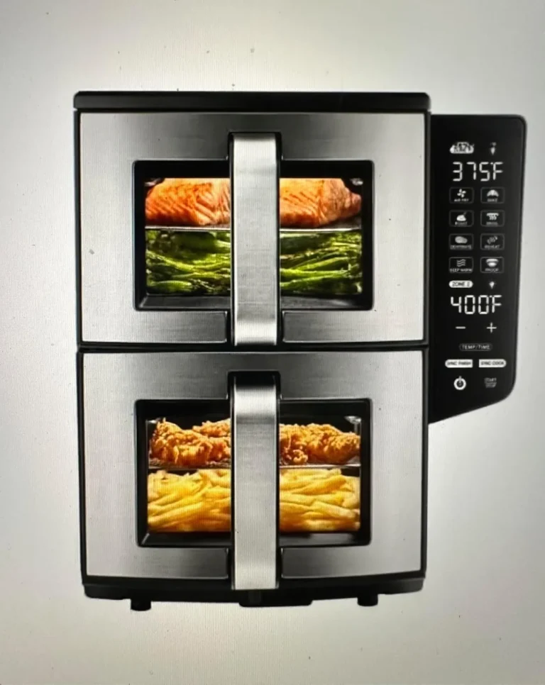 air fryer double layer cooks unevenly