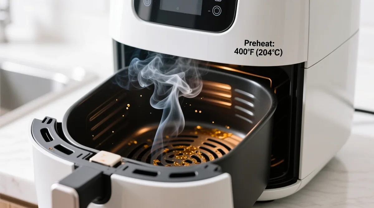 air fryer empty test run